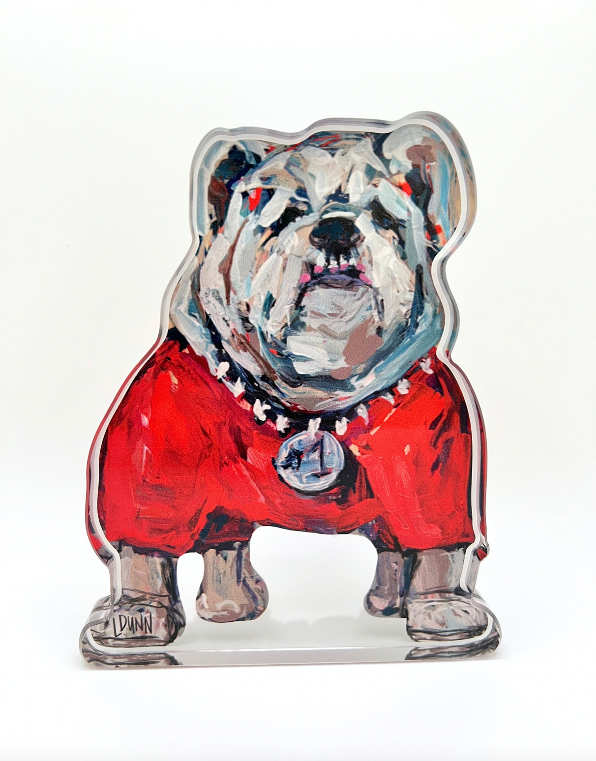 Acrylic Gameday Bulldog