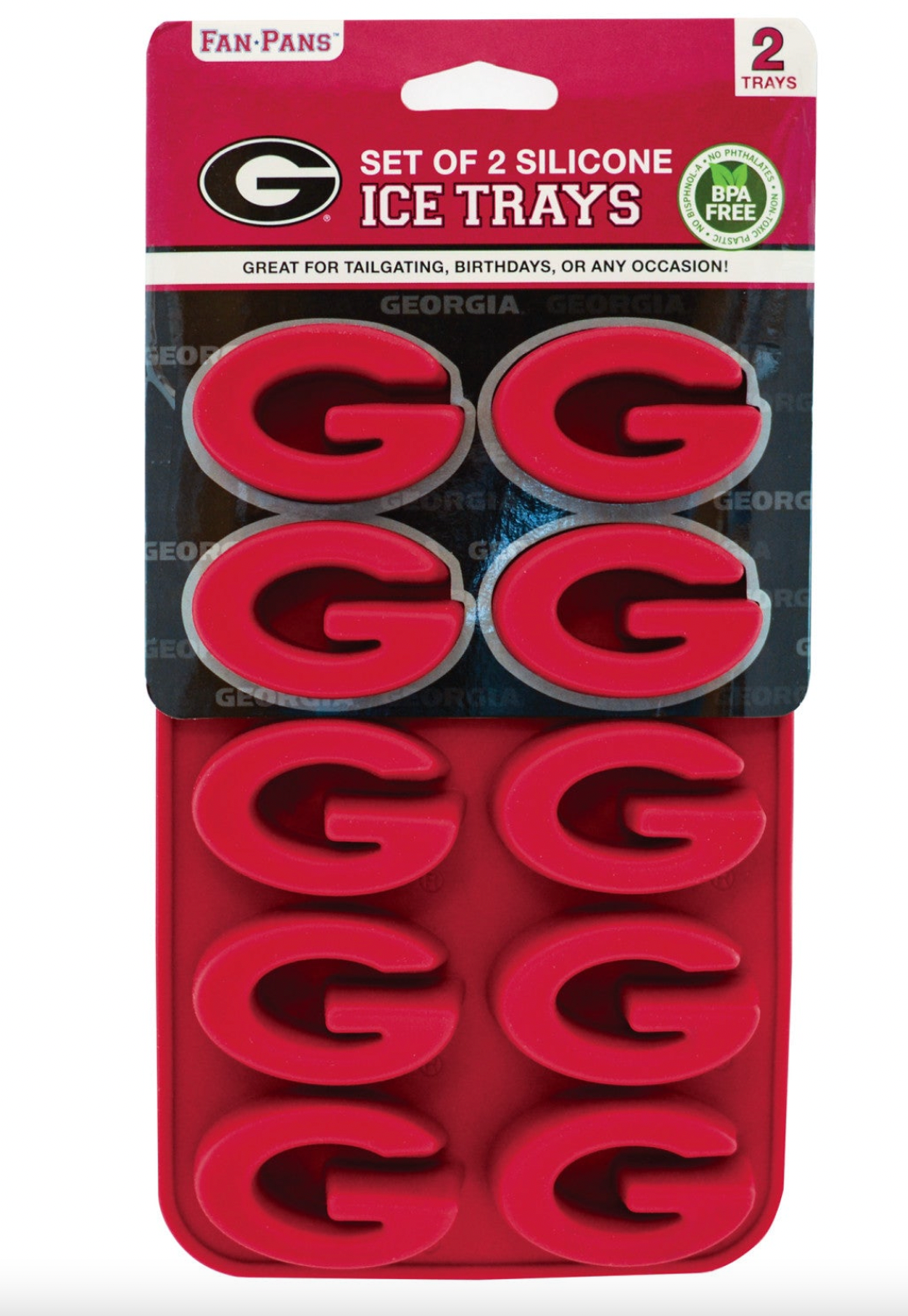 Georgia Bulldogs Ice Cube Tray
