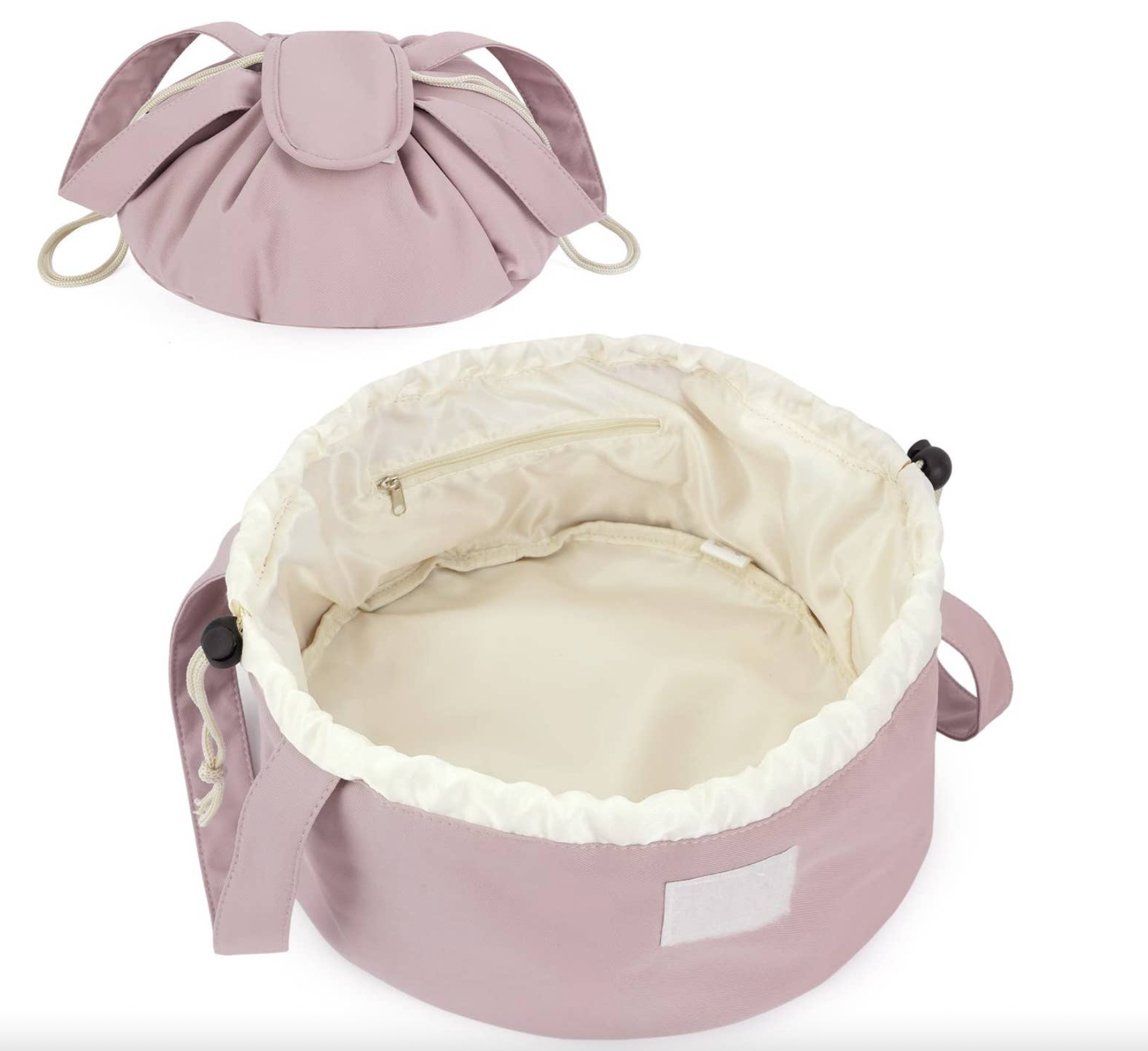 Drawstring cosmetic bag sales