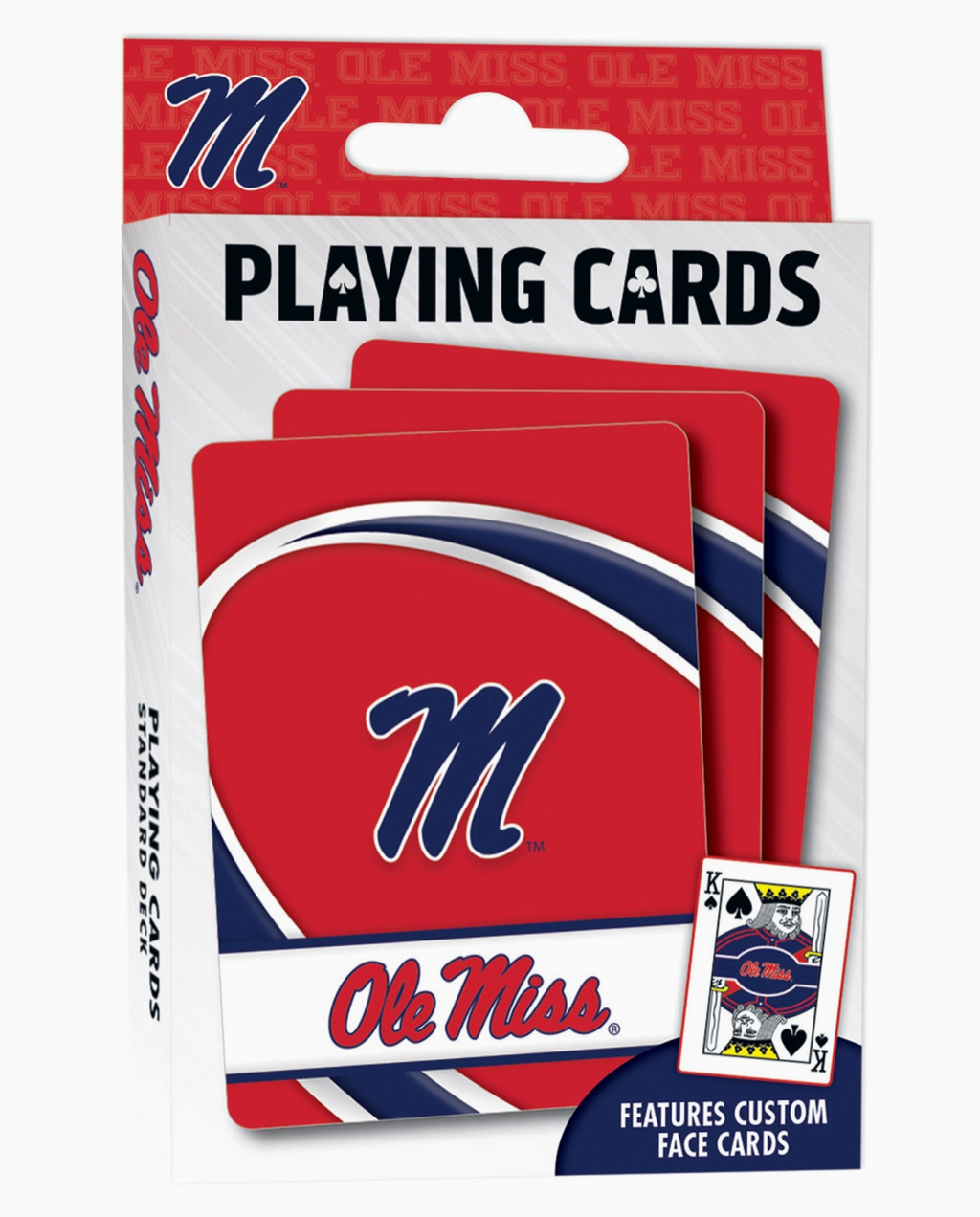 Ole Miss Playing Cards - 54 Card Deck