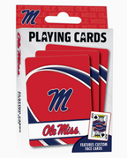 Ole Miss Playing Cards - 54 Card Deck
