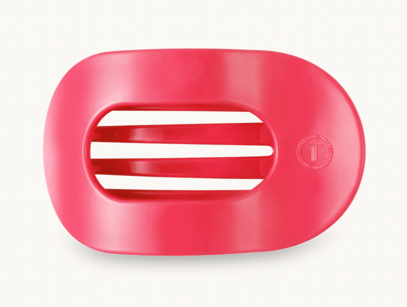 Teleties Large Flat Oval Clip