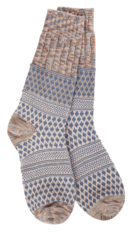 World's Softest Textured Crew Socks