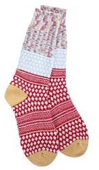 World's Softest Textured Crew Socks