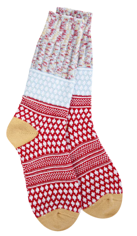 World's Softest Textured Crew Socks