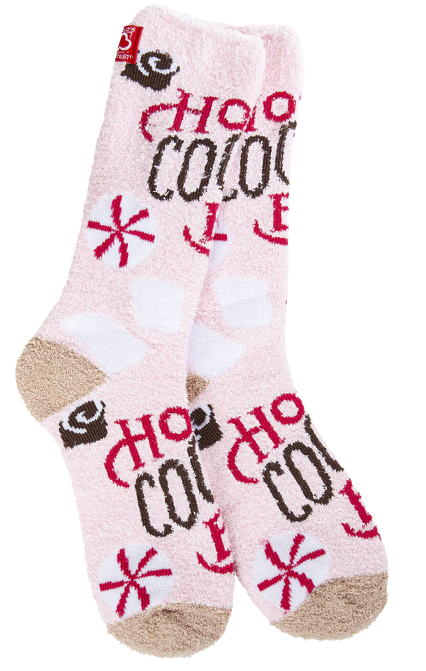World's Softest Cozy Crew Socks