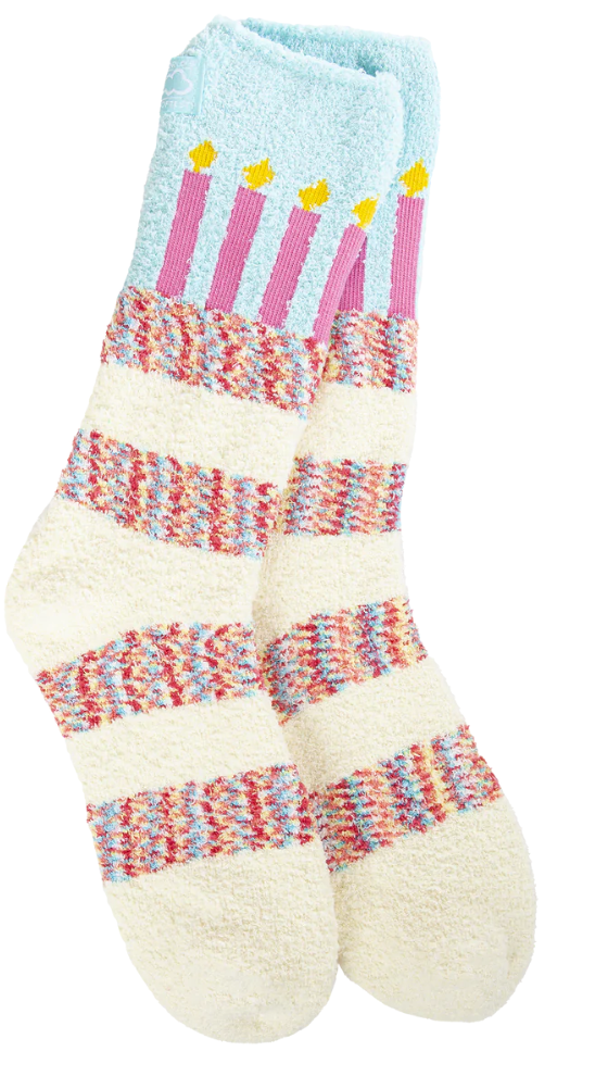 World's Softest Cozy Crew Socks