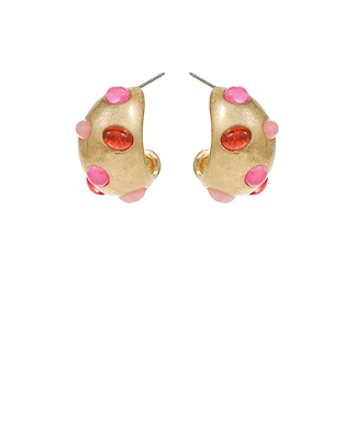 Paved Stone Vintage Metal Hoops