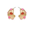 Paved Stone Vintage Metal Hoops