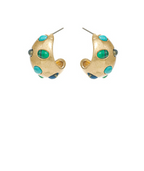 Paved Stone Vintage Metal Hoops