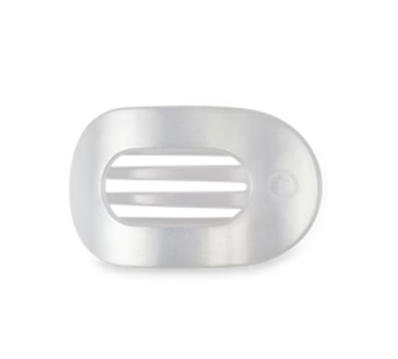 Teleties Small Flat Oval Clip