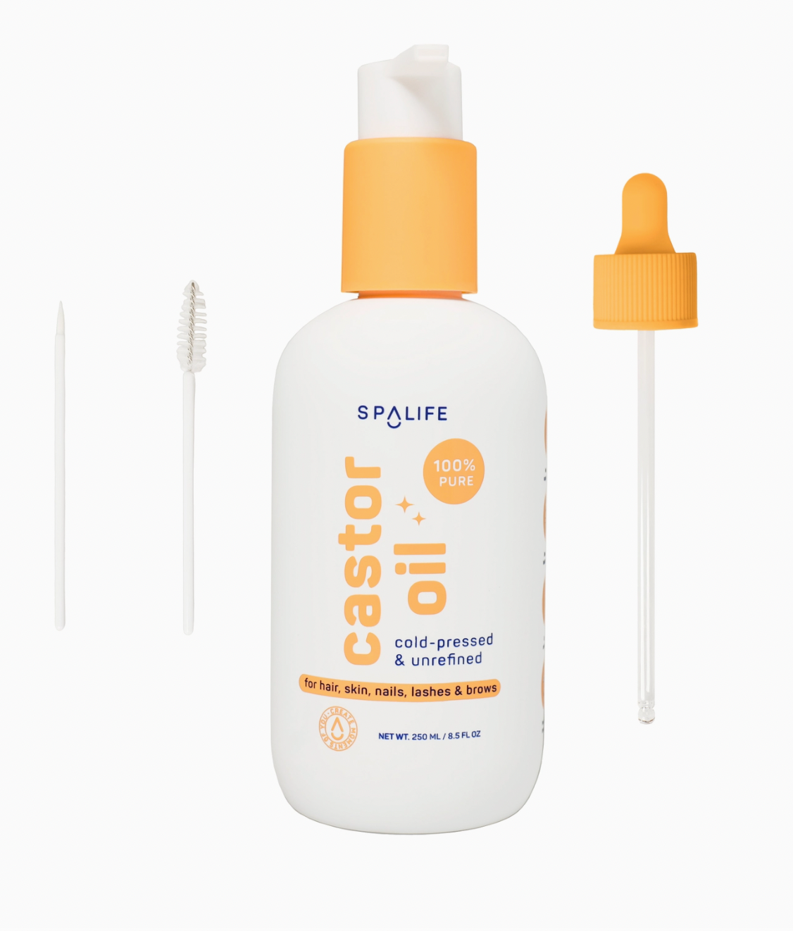 Castor Oil - Peach with Pump
