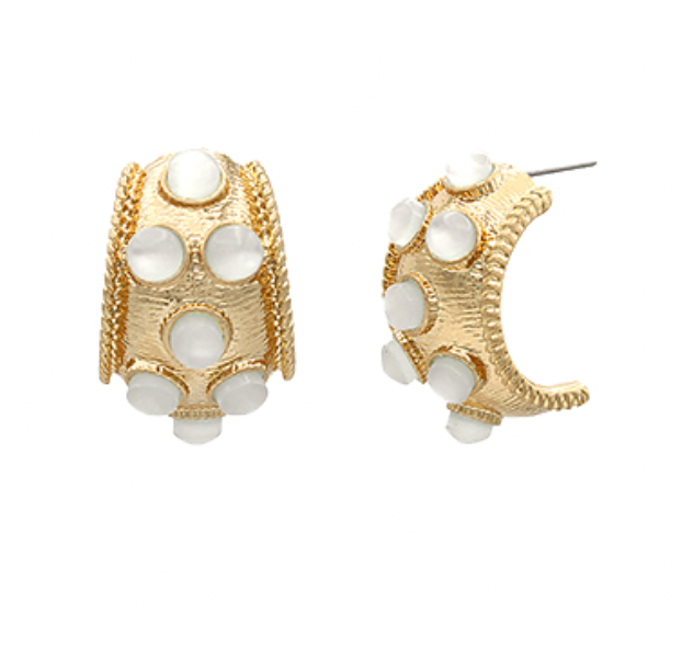 Textured Colored Hoops