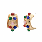 Textured Colored Hoops