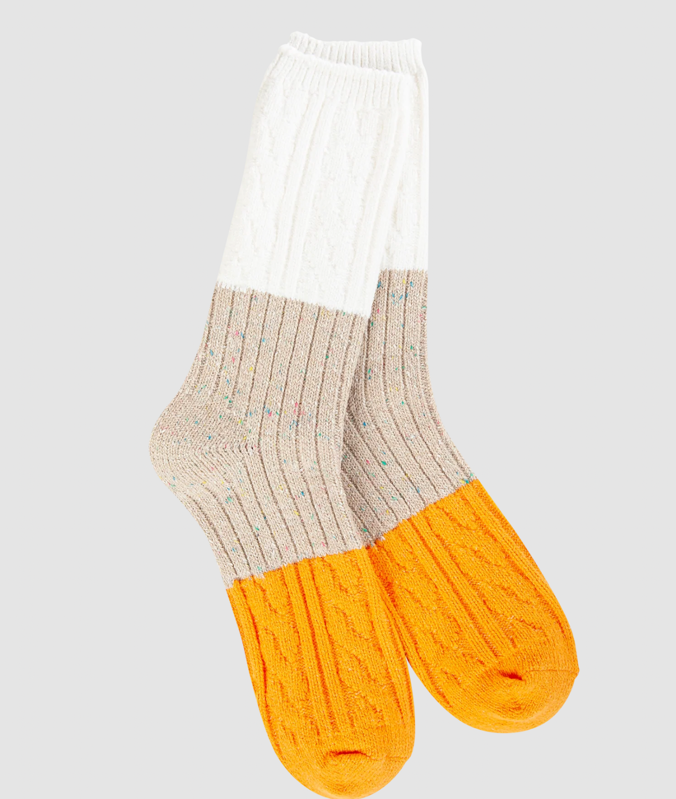 Weekend Confetti Cable Crew