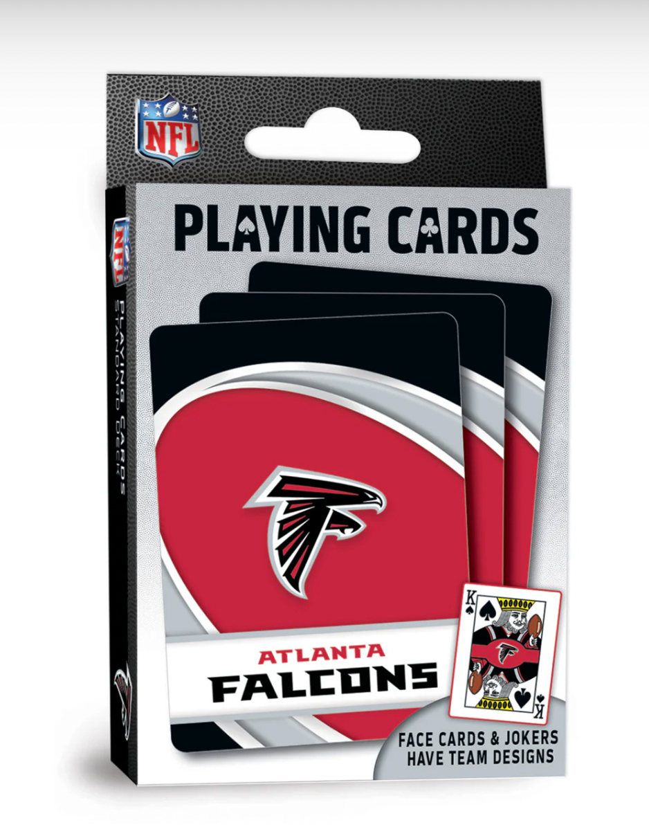 Atlanta Falcons Playing Cards - 54 Card Deck
