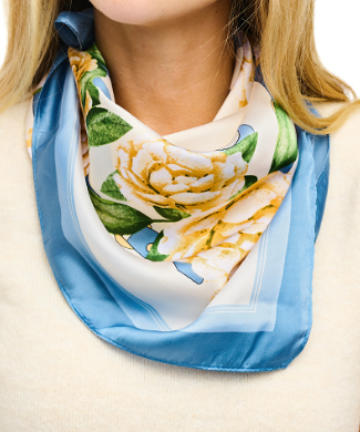Printed Silky Bandana