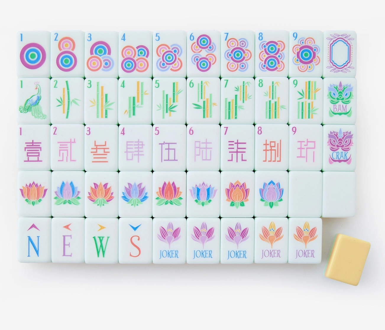Sorbet Mahjong Tiles