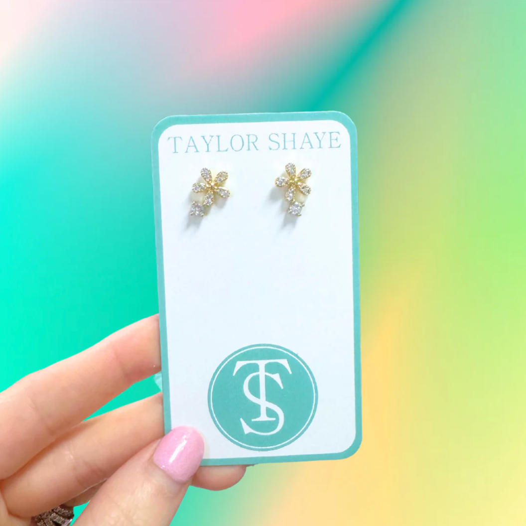 Ashley Flower Studs