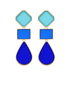 Multi Shape Statement Earrings