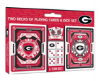 Georgia Bulldogs - 2-Pack Playing Cards & Dice Set