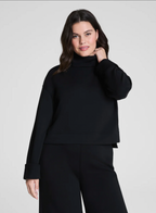 AirEssentials Cropped Turtleneck