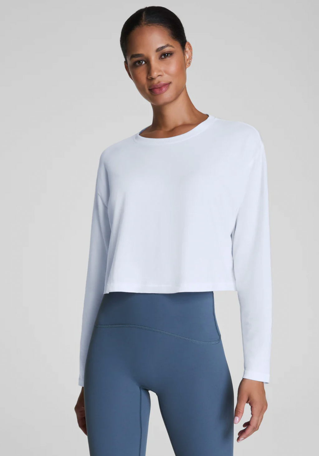 Supernaturals Cropped Long Sleeve Top