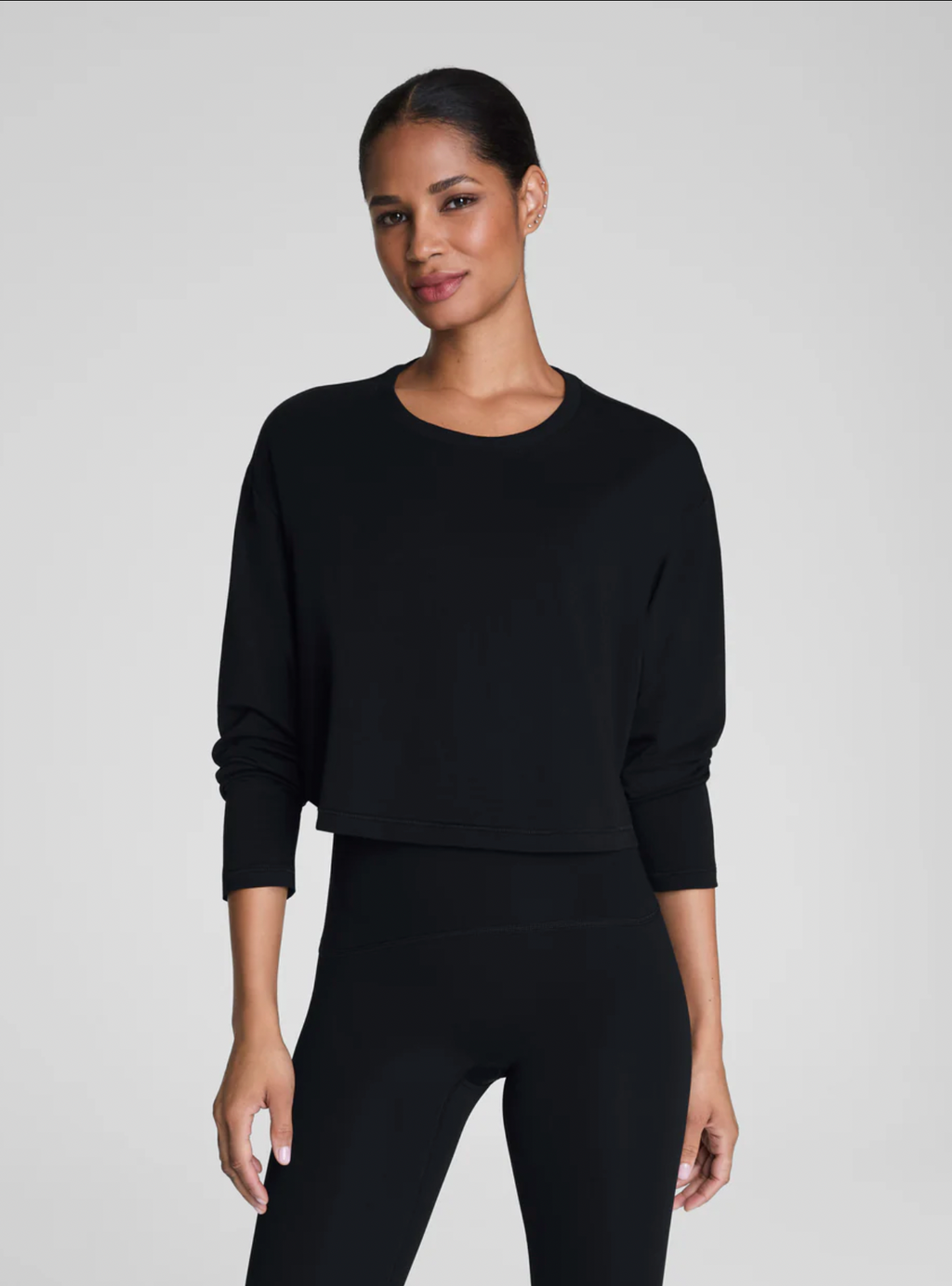 Supernaturals Cropped Long Sleeve Top