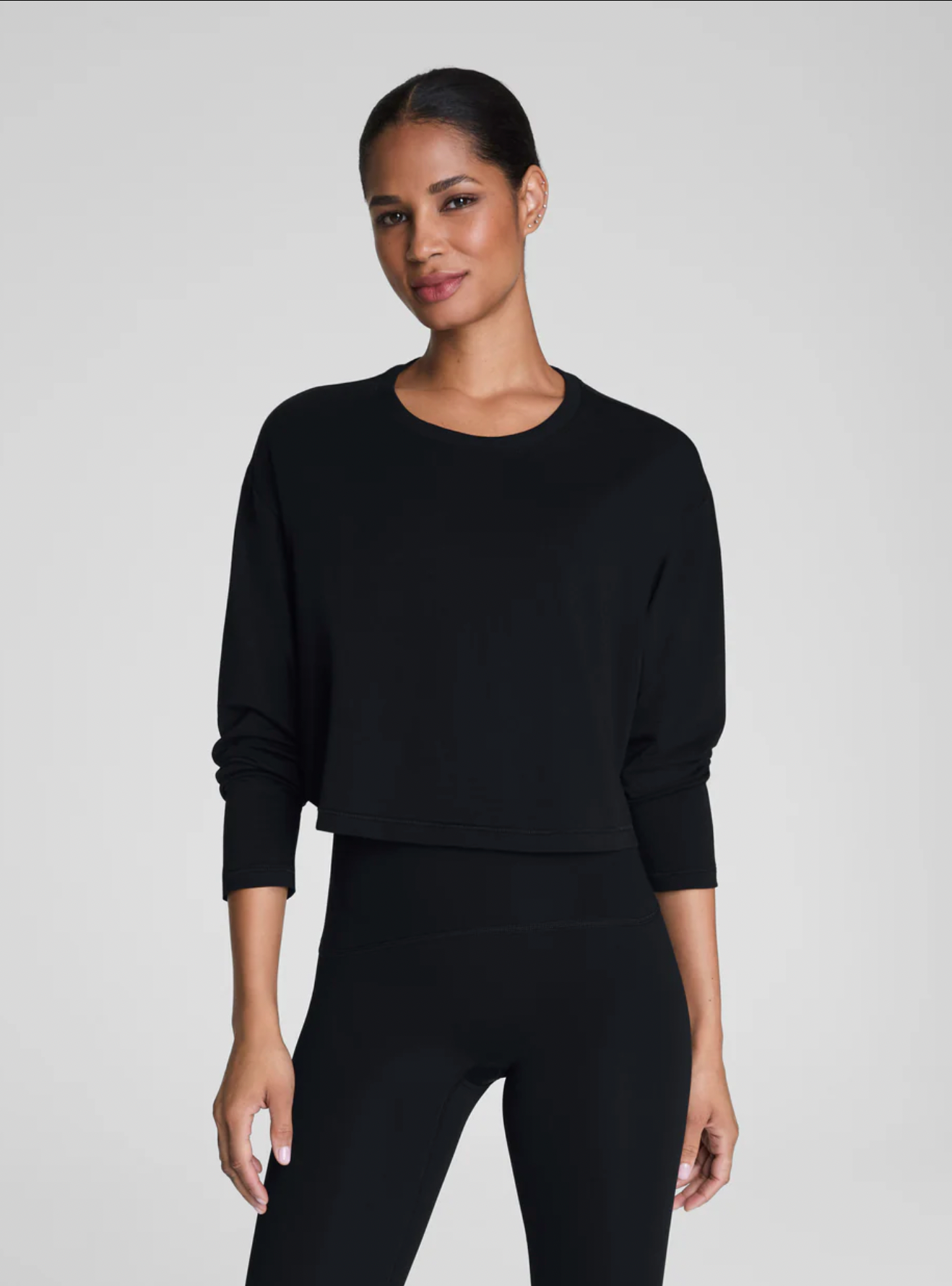Supernaturals Cropped Long Sleeve Top
