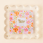 Square Scalloped Acrylic Frame