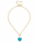 Audrey Heart Necklace