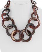 Multi Roundlinked Necklace