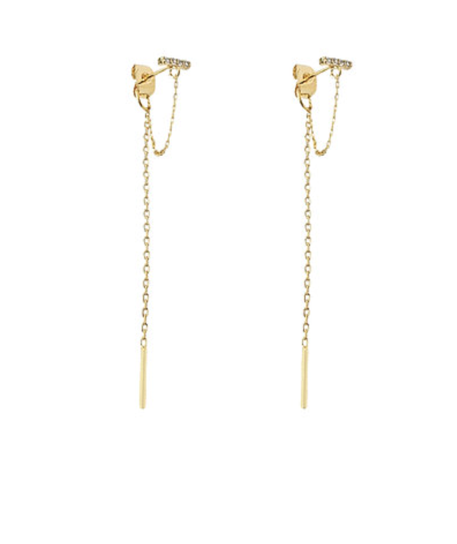 Molly Chain Drop Earrings