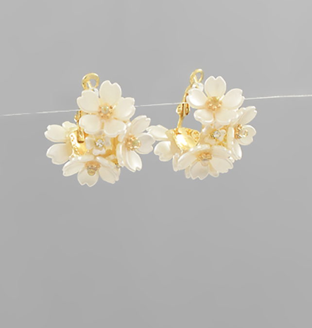 Colette Bloom Hoop Earrings