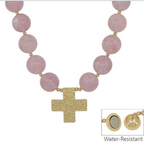 Calder Cross Pendant Necklace