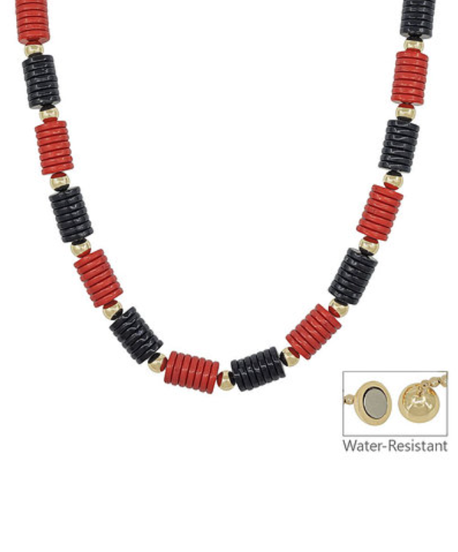 Gameday Flat Bead Necklace