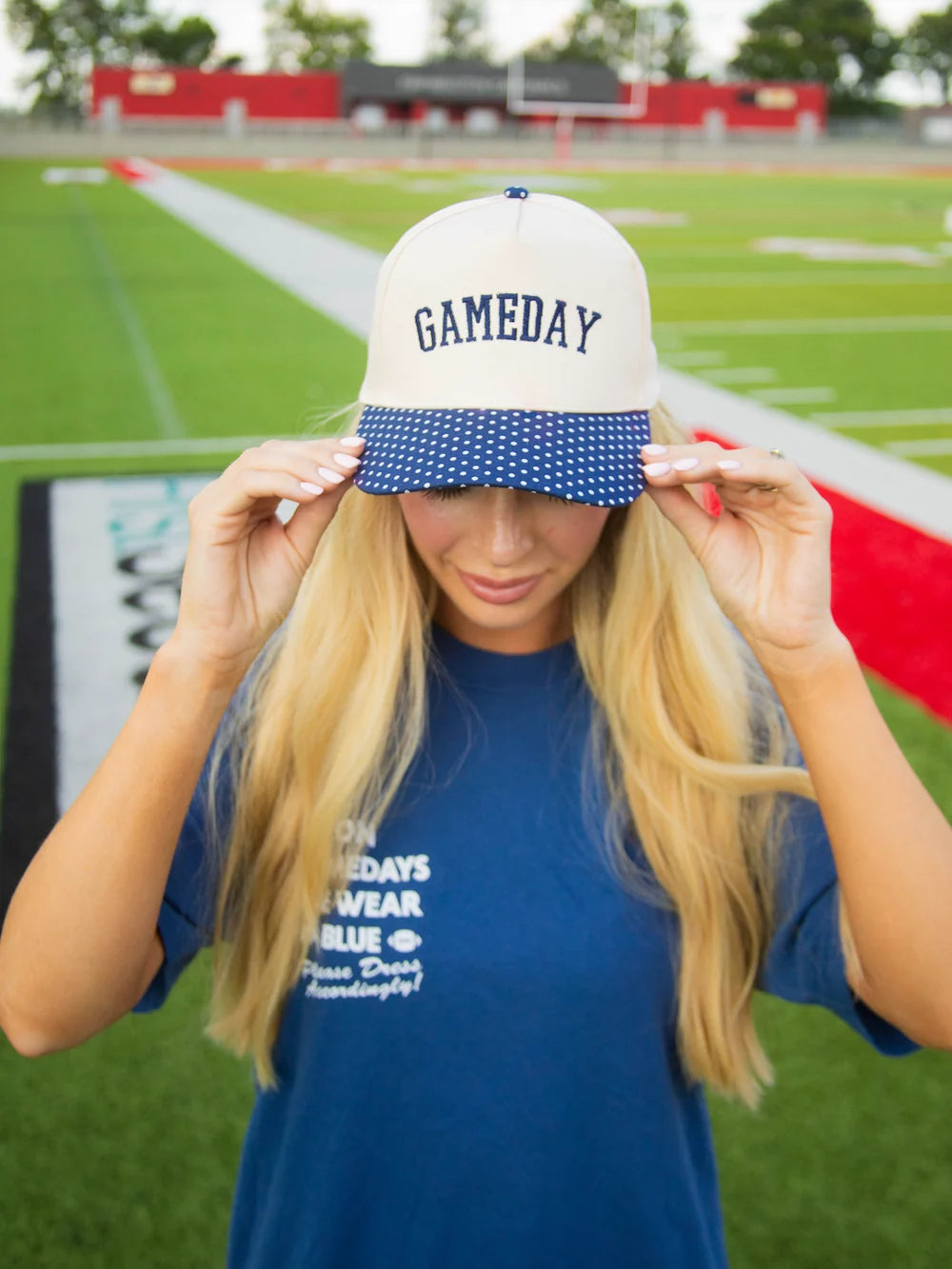 Gameday Polka Dot Trucker