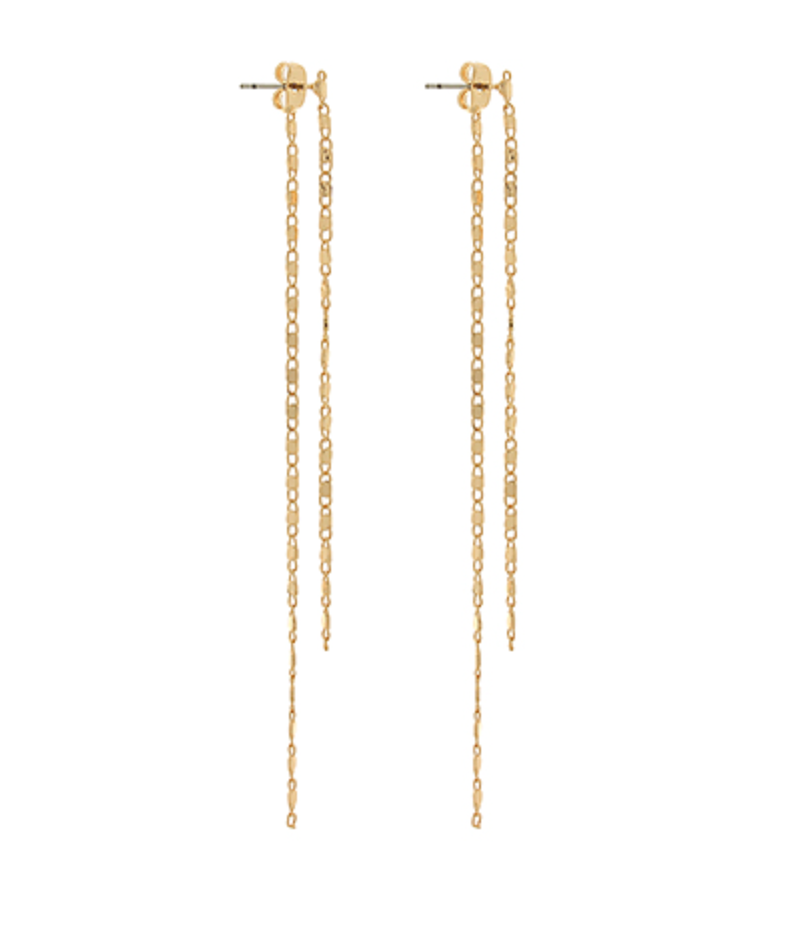 Jessie Long Chain Earrings
