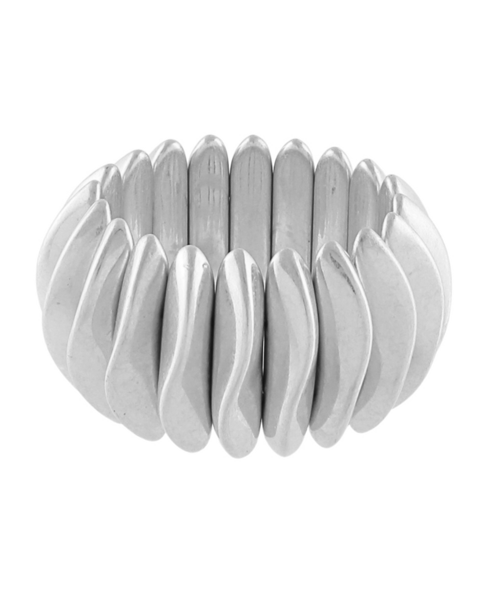 Wide & Sculptural Bracelet