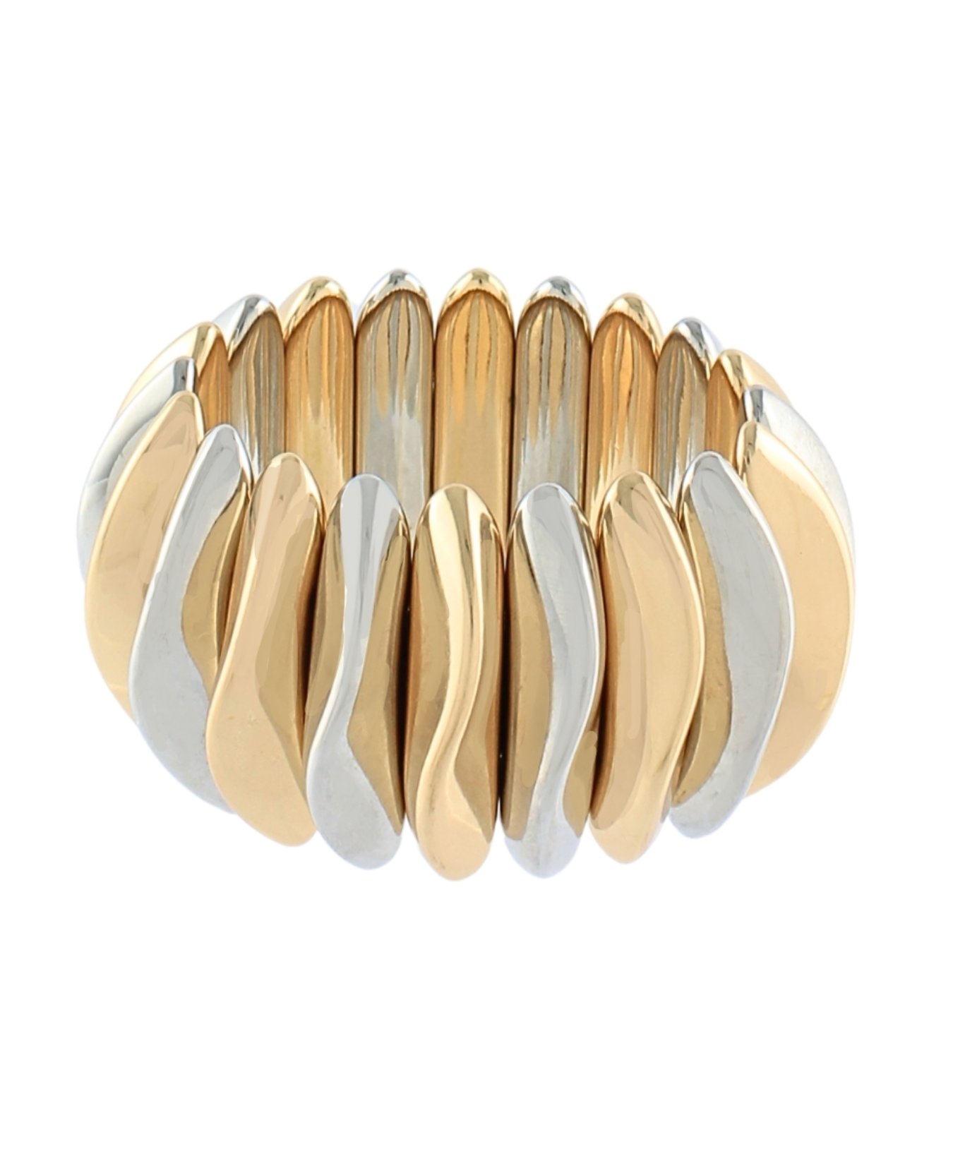 Wide & Sculptural Bracelet