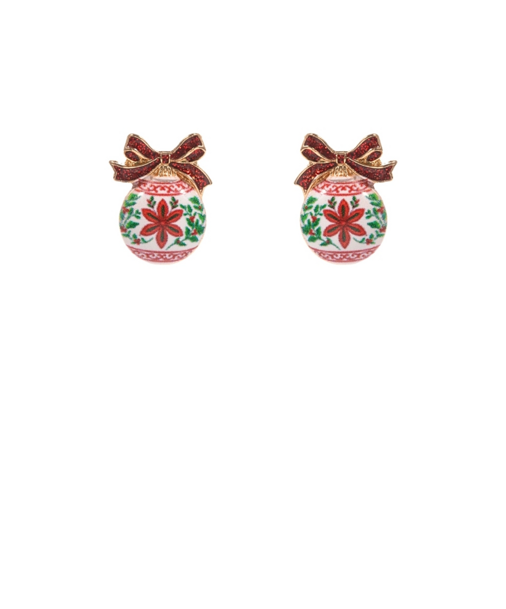 Christmas Ornament Earrings