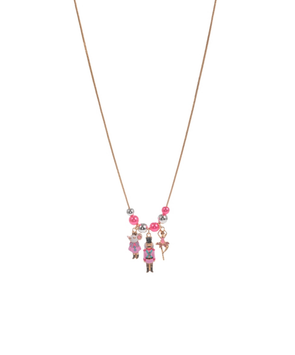 Christmas Nutcracke & Multi Charm Necklace