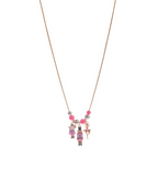 Christmas Nutcracke & Multi Charm Necklace