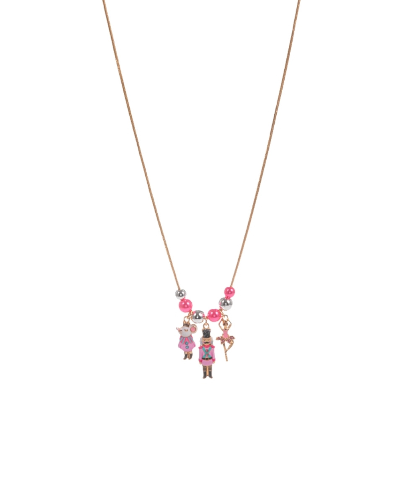 Christmas Nutcracke & Multi Charm Necklace