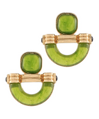 Door Knocker Resin Earrings