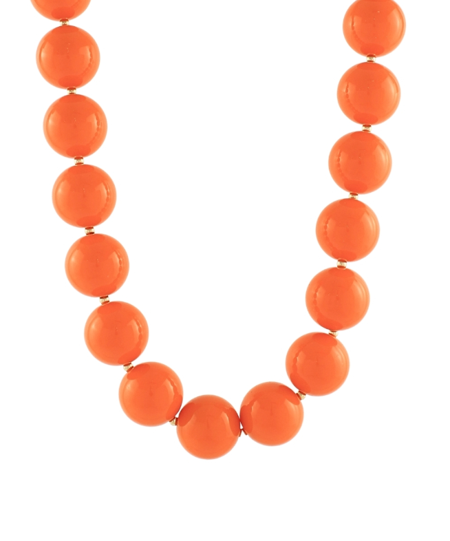 Glossy Bead Necklace