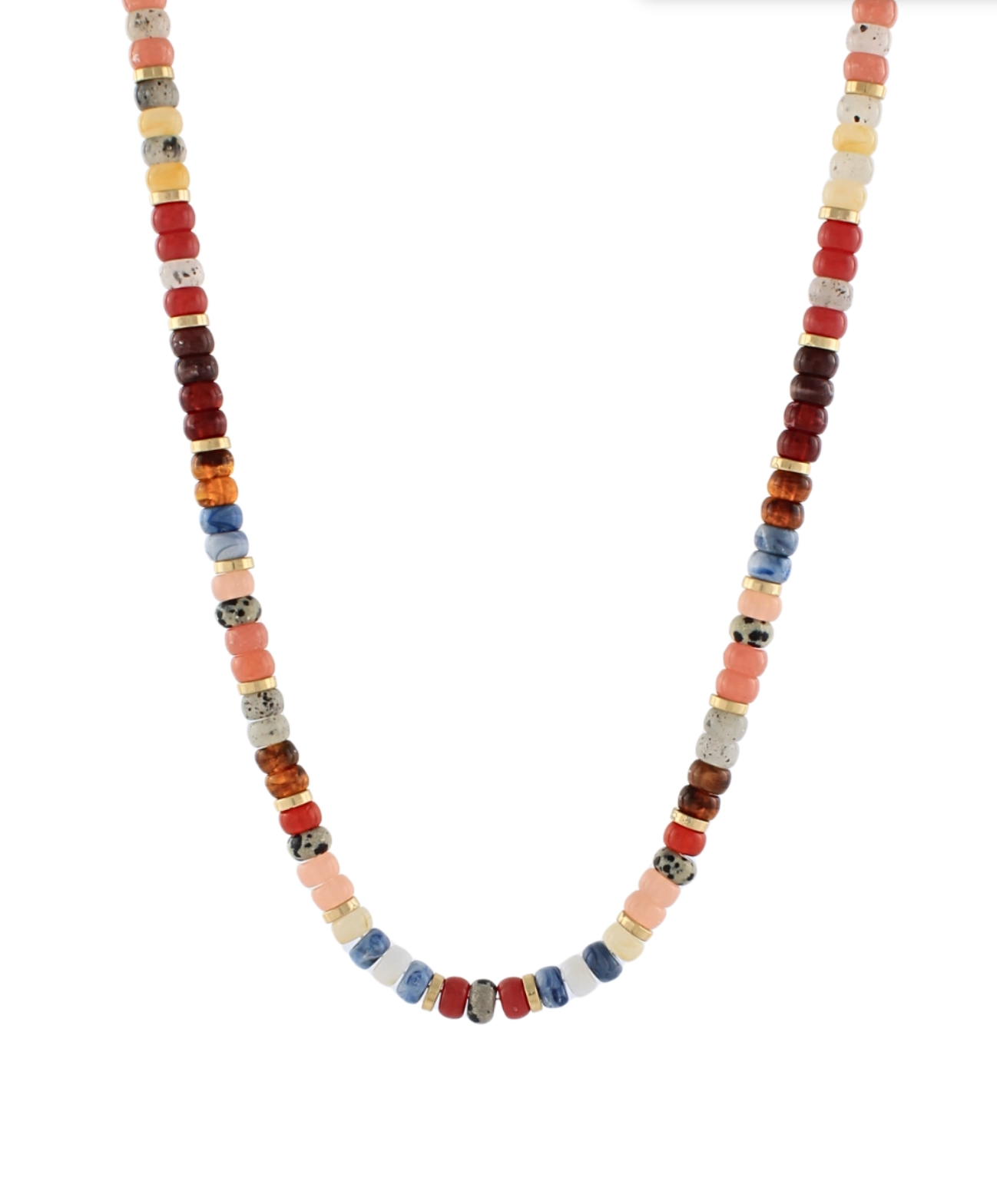 Molly Mixed Bead Necklace