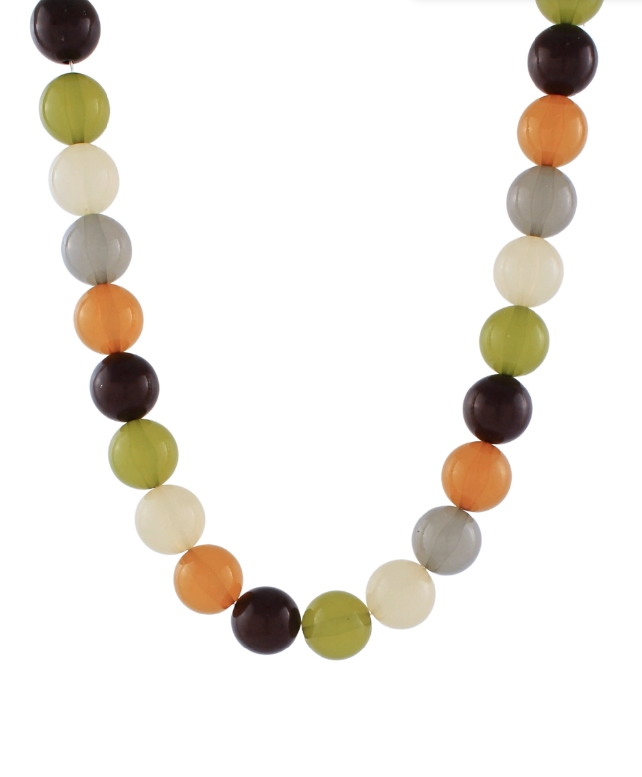 Gina Colored Ball Necklace