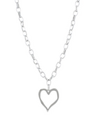 Open Heart Necklace