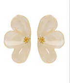Half Flower Earrings